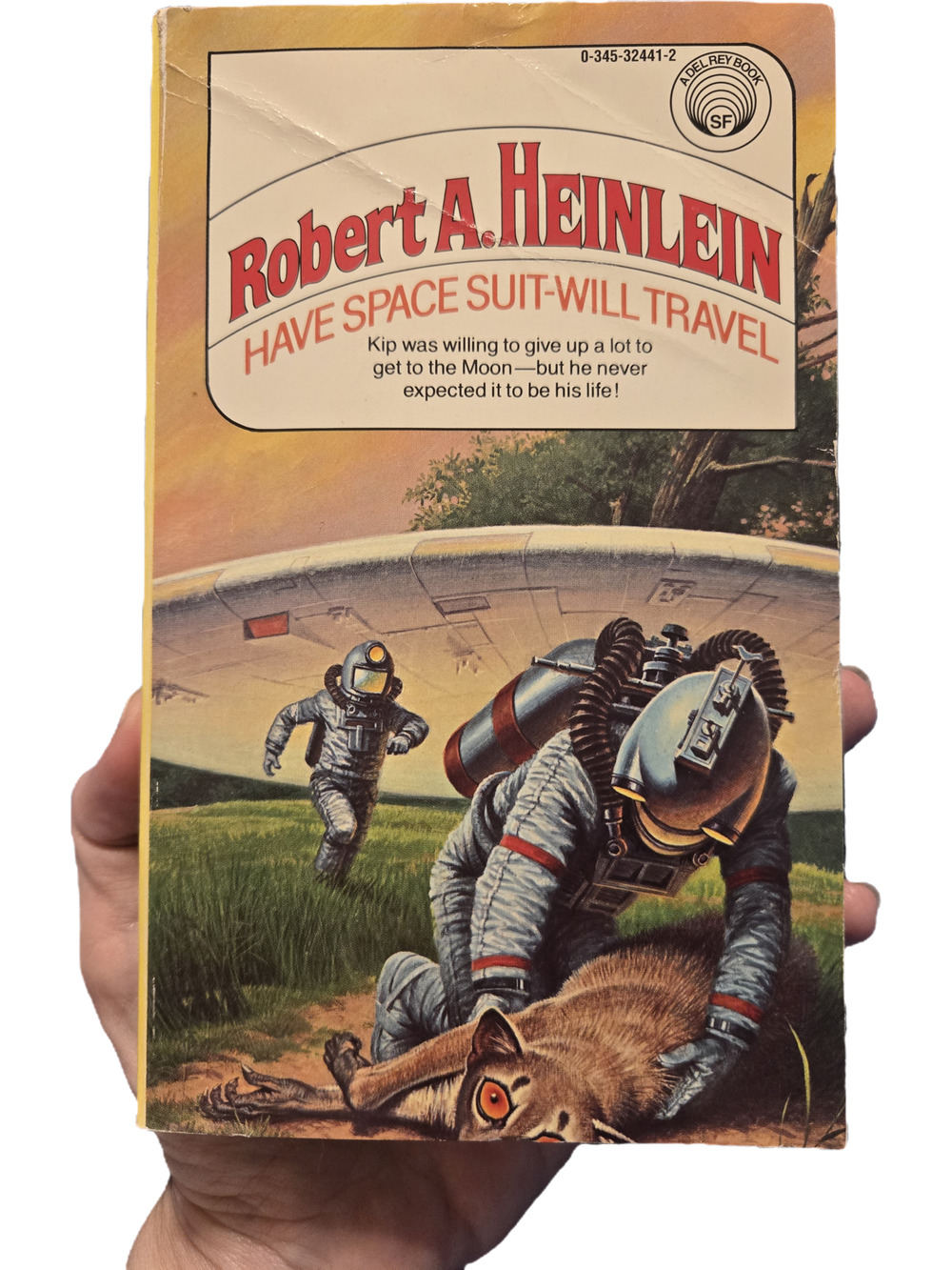 Have Space Suit Will Travel Robert Heinlein Del Rey Paperback Vintage 1977